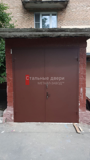 Фото установленной двери №143 в Краснозаводске