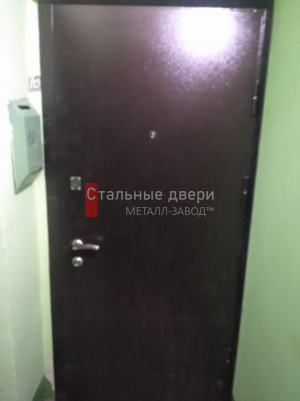 Фото установленной двери №206 в Краснозаводске
