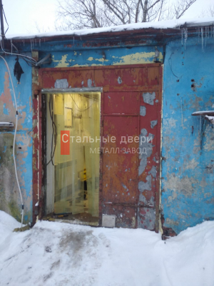 Фото установленной двери №210 в Краснозаводске