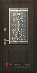 Входные двери МДФ в Краснозаводске «Двери МДФ со стеклом»