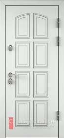 Входные двери МДФ в Краснозаводске «Белые двери МДФ»